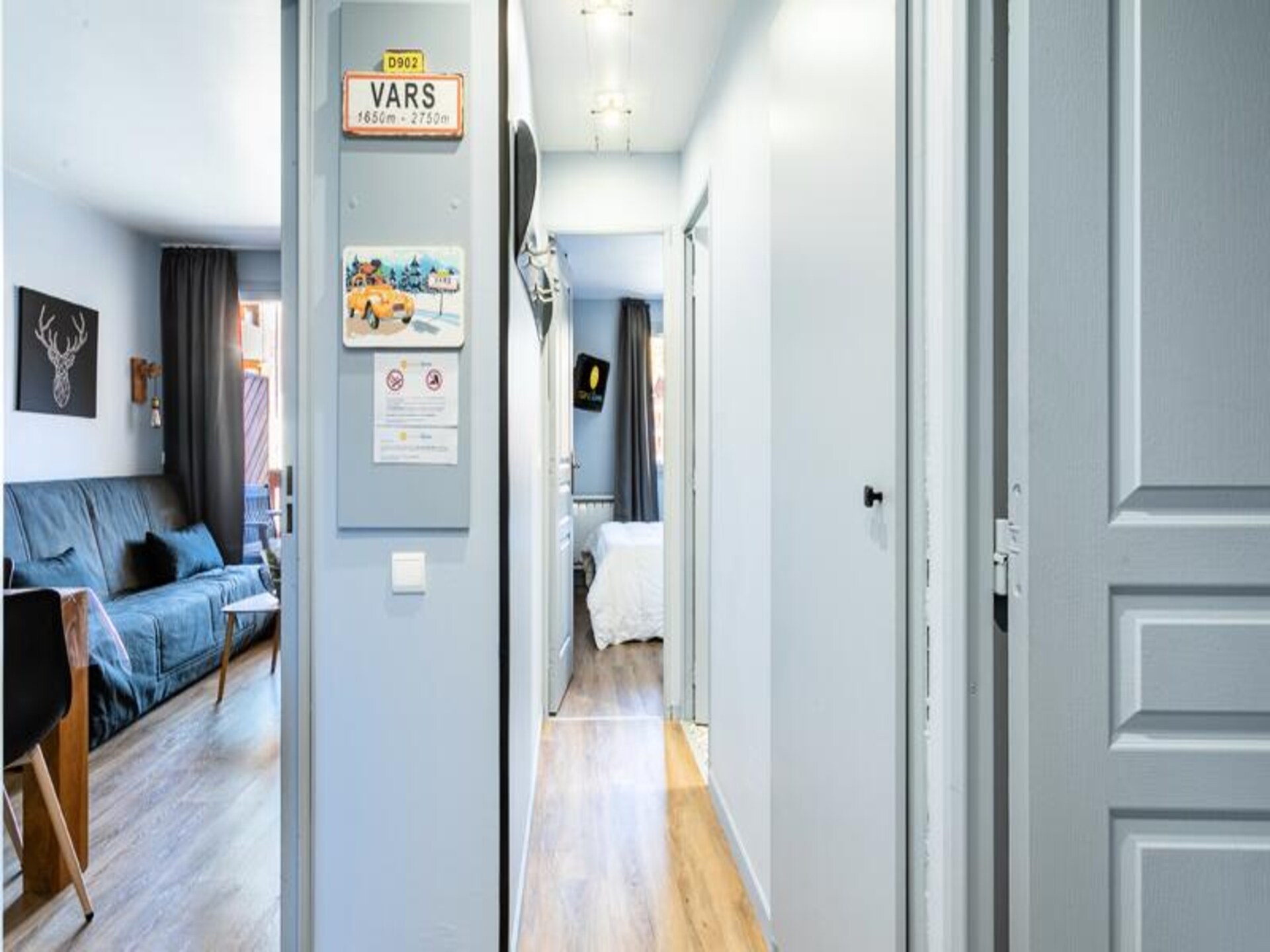 Appartement op de piste in Vars met zwembad en balkon - foto 14