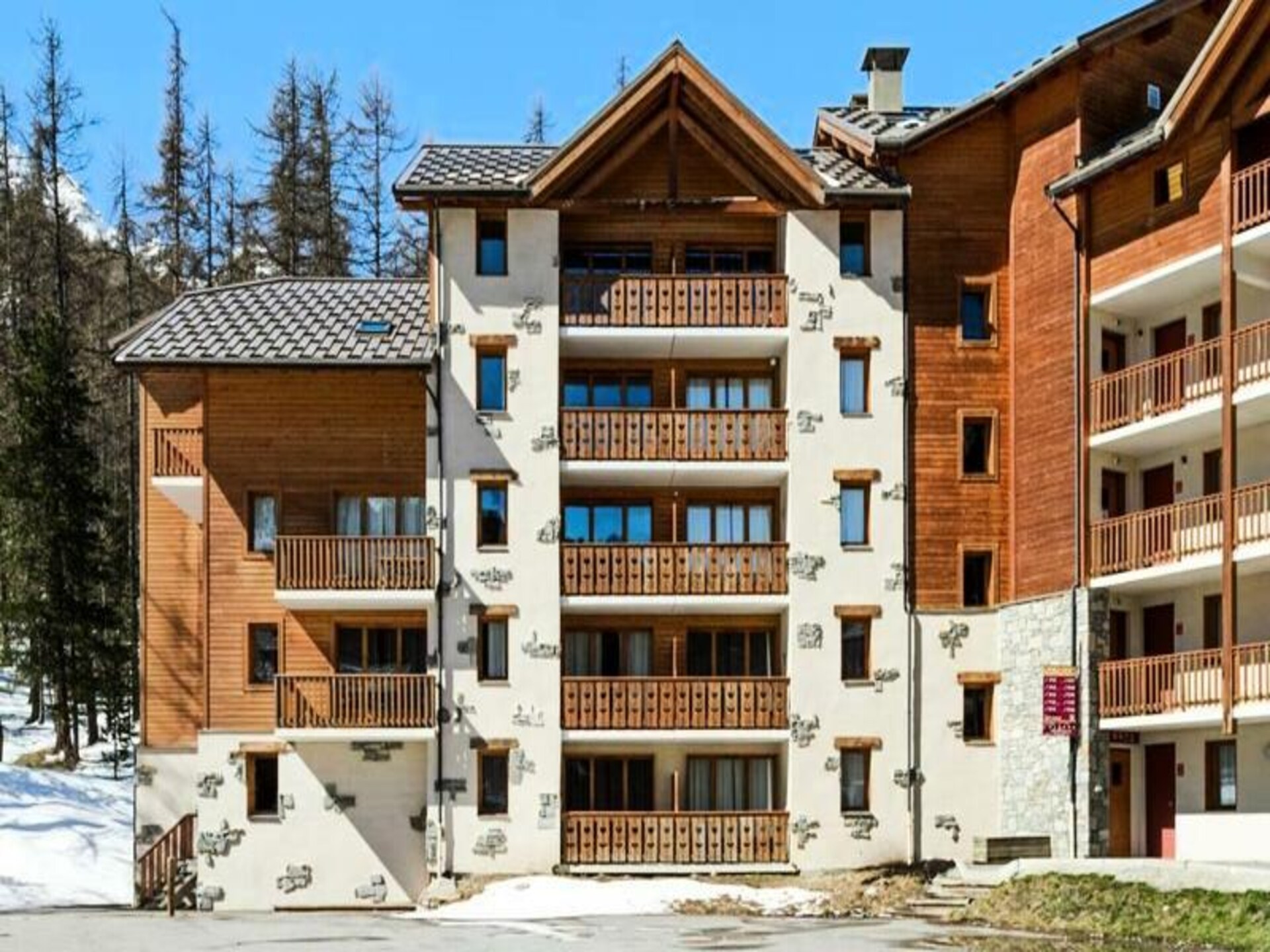Appartement op de piste in Vars met zwembad en balkon - foto 21
