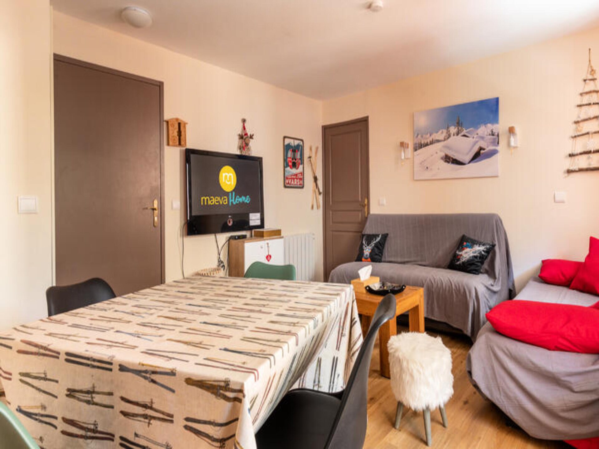 Sfeervol appartement Résidence L'Albane in Vars - foto 25