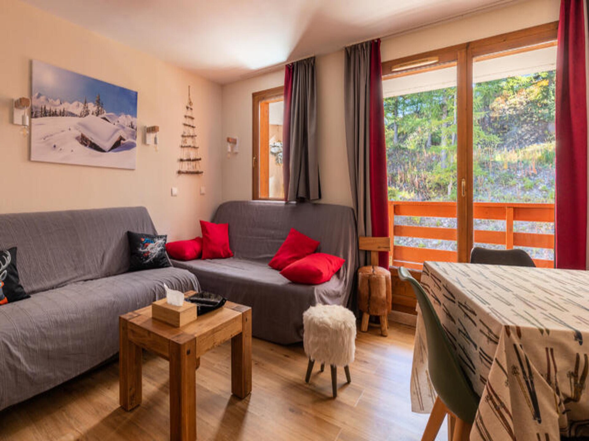Sfeervol appartement Résidence L'Albane in Vars - foto 24