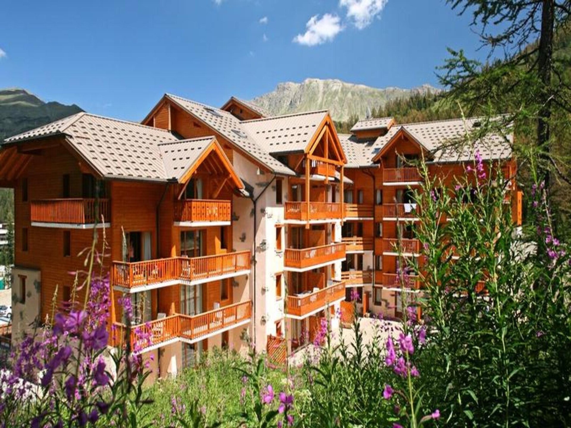 Sfeervol appartement Résidence L'Albane in Vars - foto 3