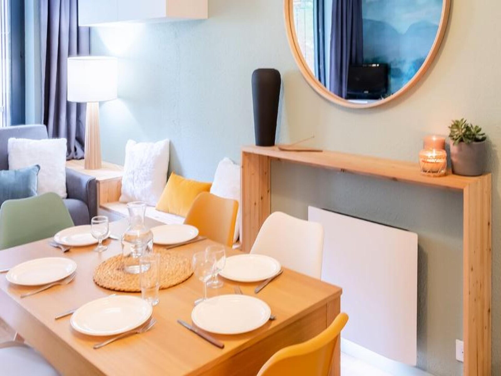 Licht appartement voor 6 in Vars, met balkon en uitzicht, vlakbij de piste - foto 21