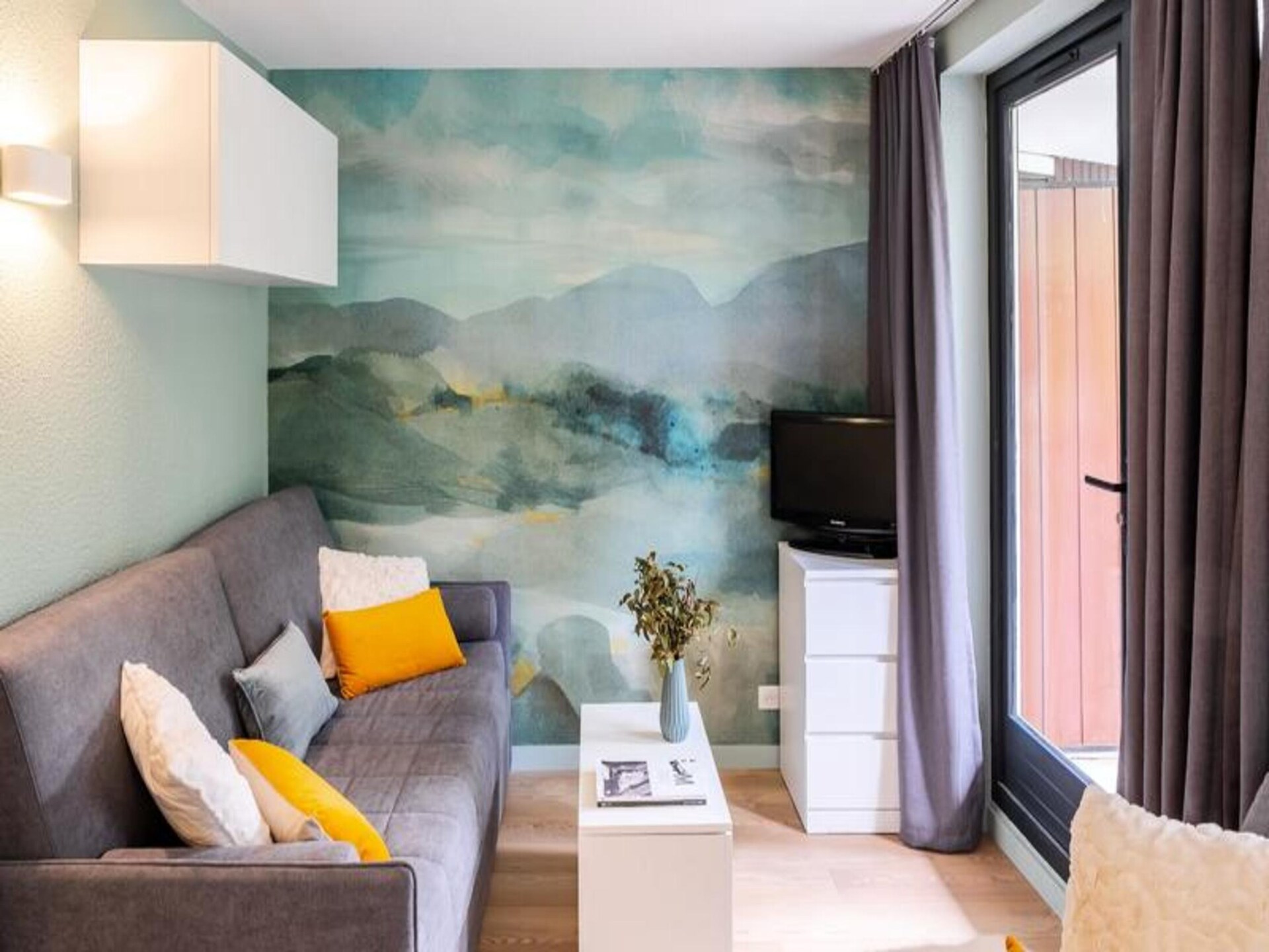 Licht appartement voor 6 in Vars, met balkon en uitzicht, vlakbij de piste - foto 16