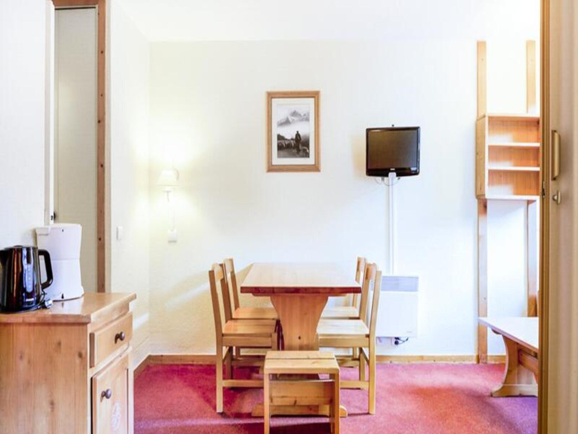 Gezellig appartement in Quartier La Forêt, Valmorel - 4 pers, ski-in bereikbaar - foto 5