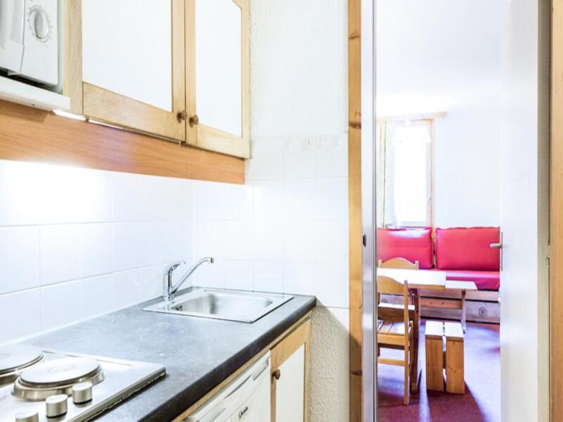 Gezellig appartement in Quartier La Forêt, Valmorel - 4 pers, ski-in bereikbaar - foto 7