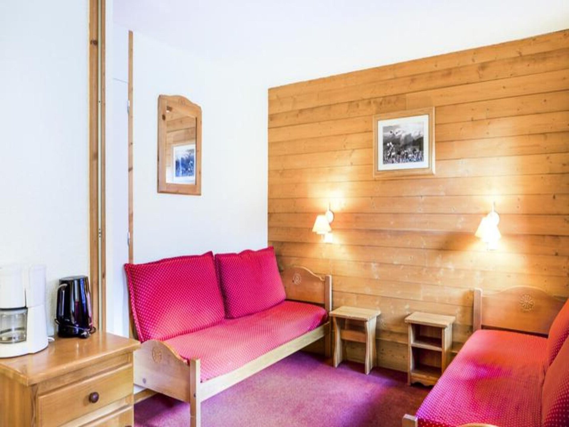 Gezellig appartement in Quartier La Forêt, Valmorel - 4 pers, ski-in bereikbaar - foto 16