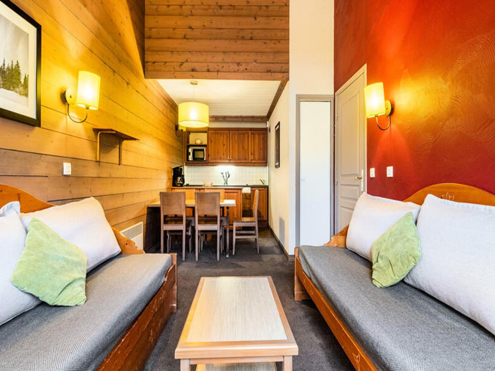 Knus appartement op 3 minuten van de piste in Valmorel - foto 23