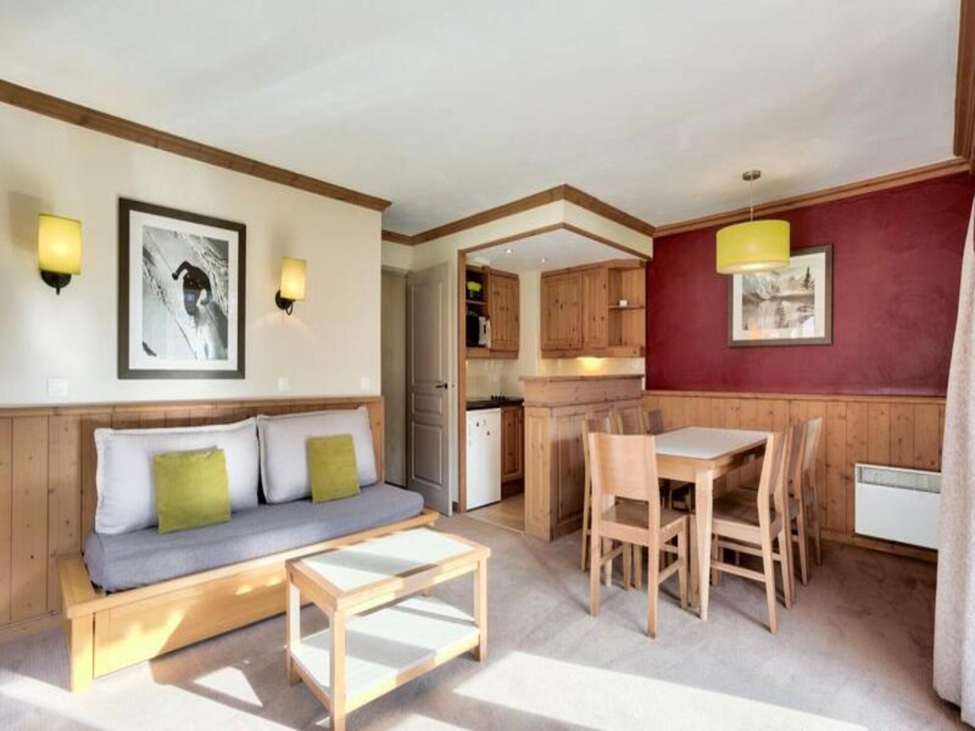 Authentiek appartement op 3 minuten van de piste met zuidbalkon - foto 11