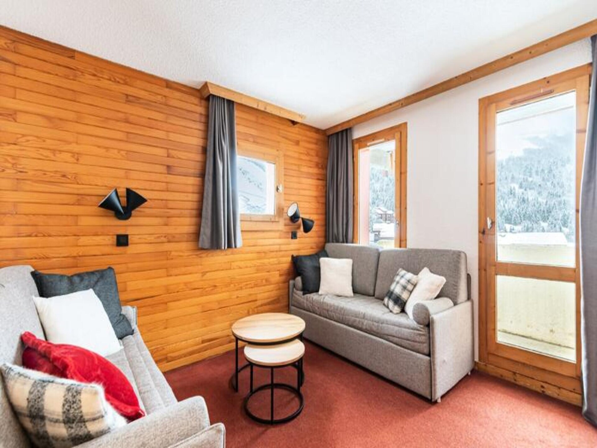 Appartement Valmorel met directe piste-toegang en balkon op het westen - foto 32