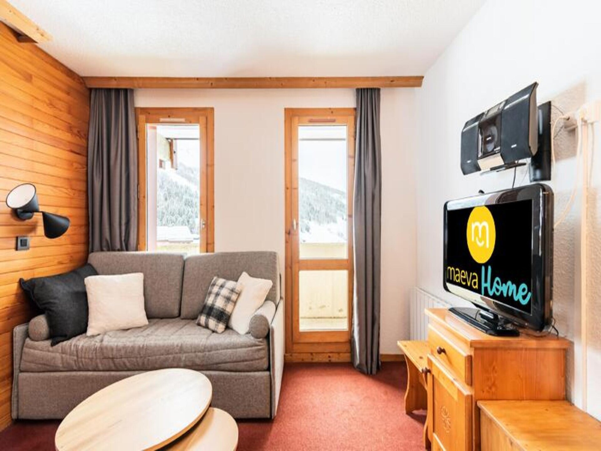 Appartement Valmorel met directe piste-toegang en balkon op het westen - foto 33