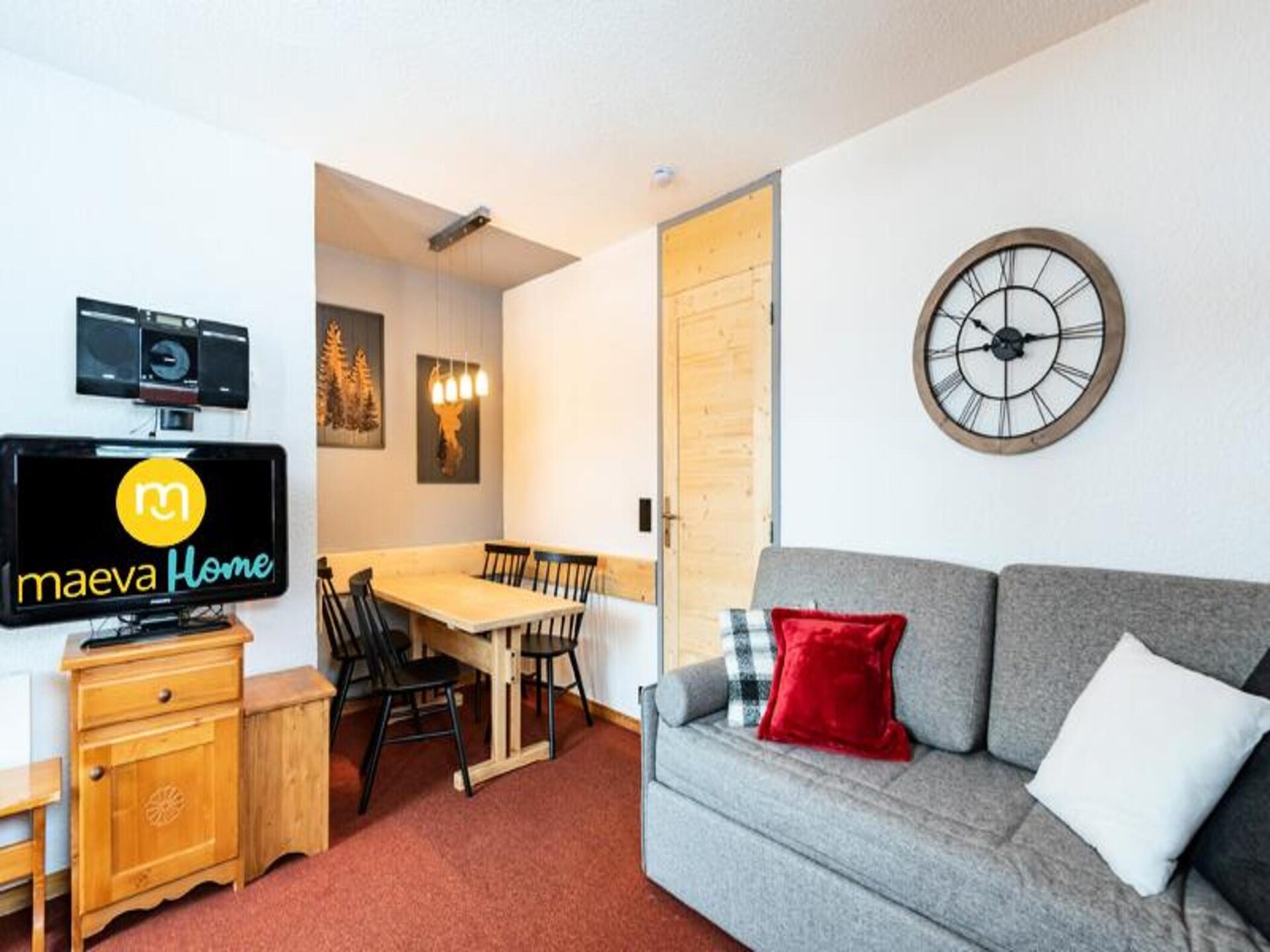 Appartement Valmorel met directe piste-toegang en balkon op het westen - foto 6