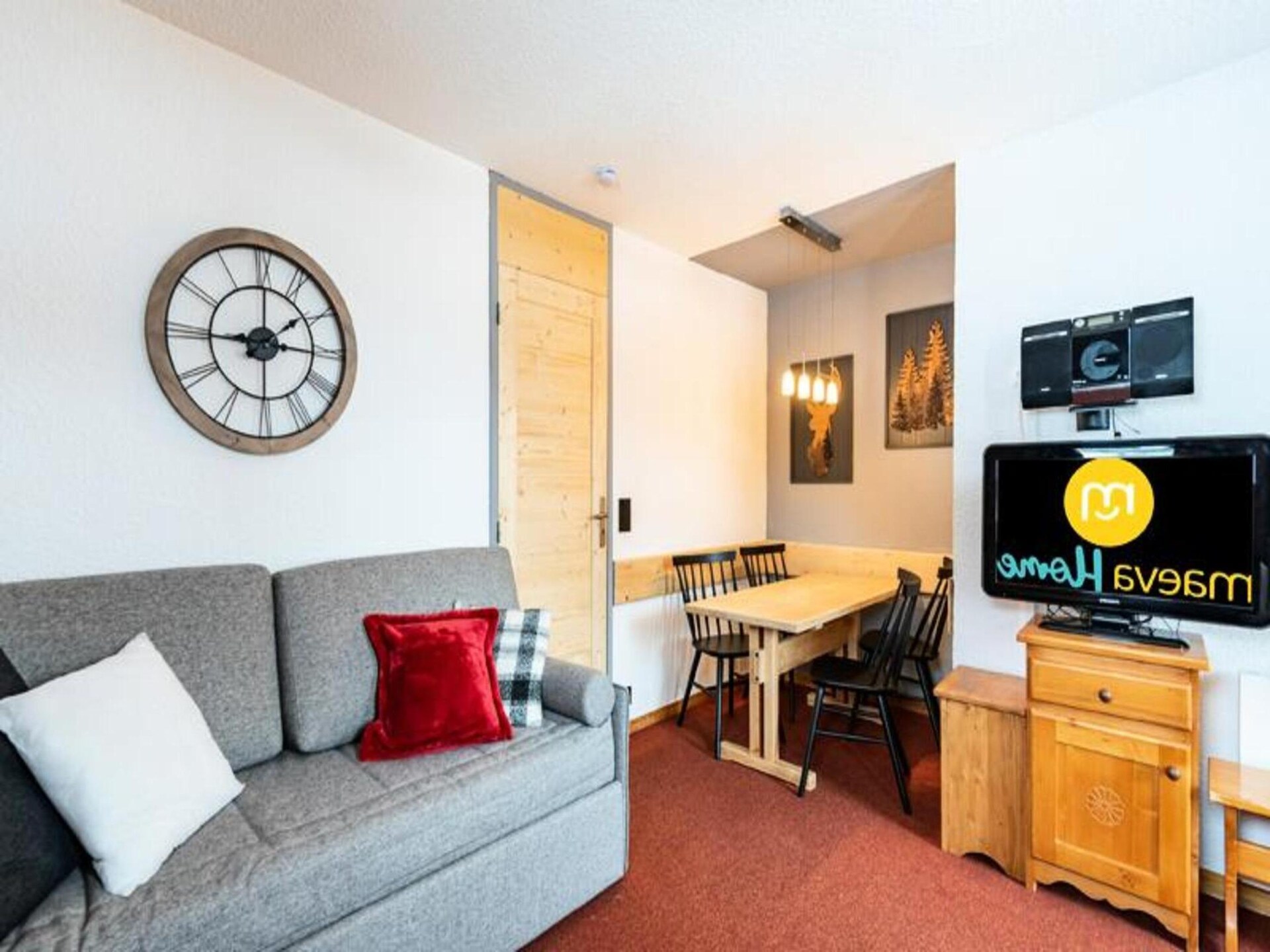 Appartement Valmorel met directe piste-toegang en balkon op het westen - foto 4
