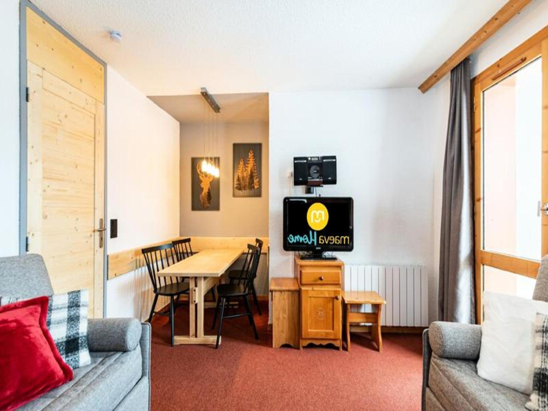 Appartement Valmorel met directe piste-toegang en balkon op het westen - foto 3