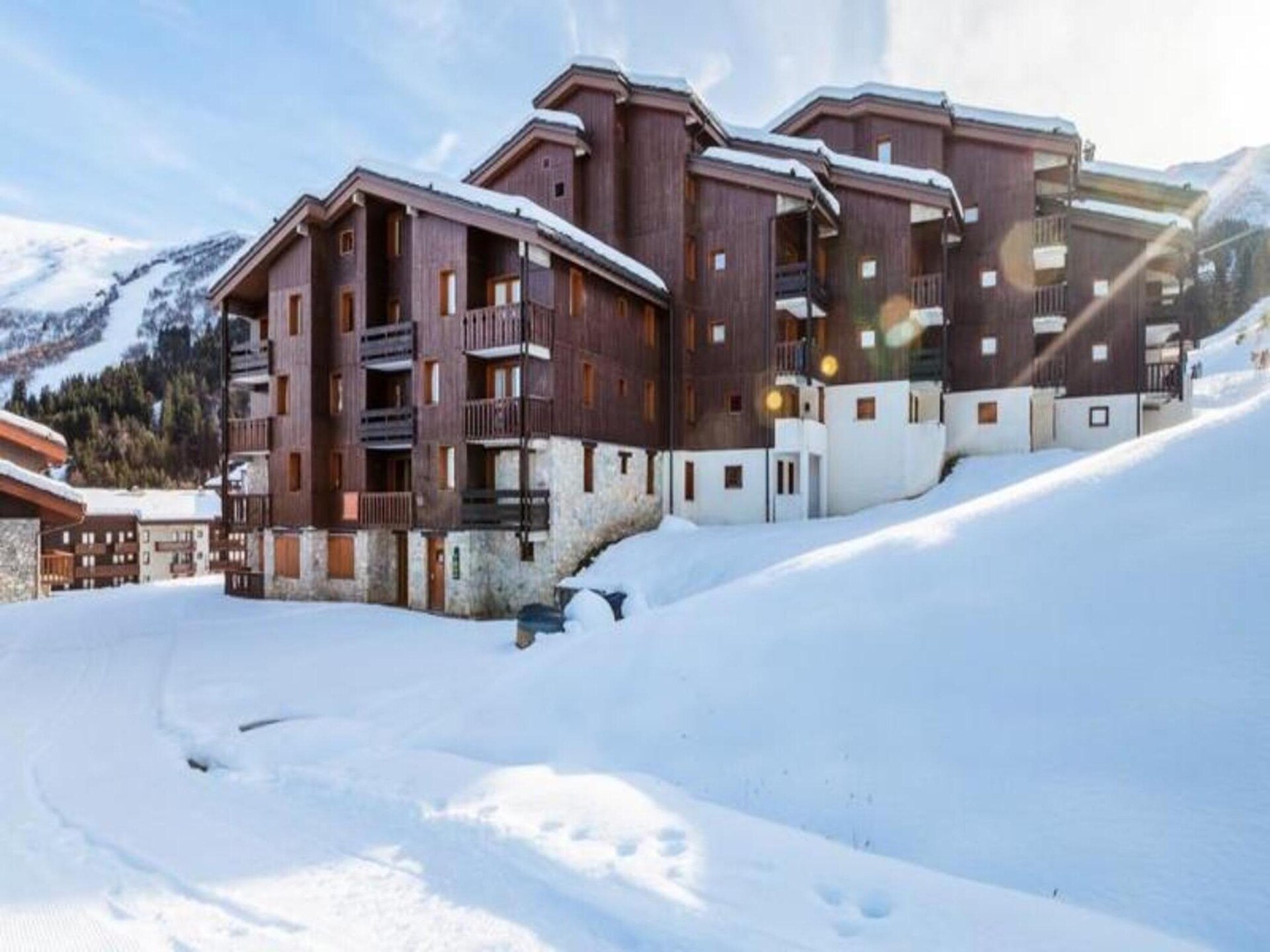 Sfeervol appartement in Quartier Crève Cœur, Valmorel - direct aan de piste - foto 1