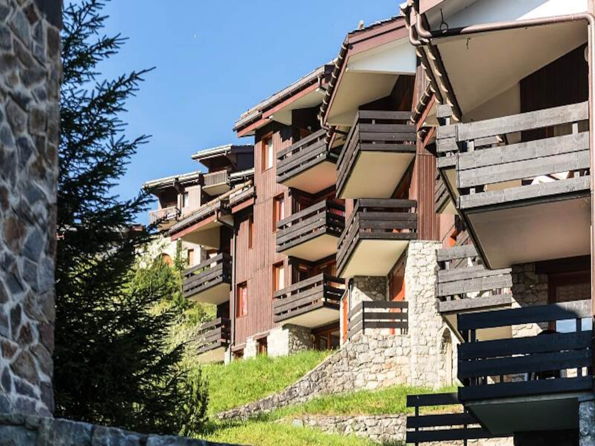 Knus appartement op de berghelling met balkon en valleizicht in Valmorel - foto 5