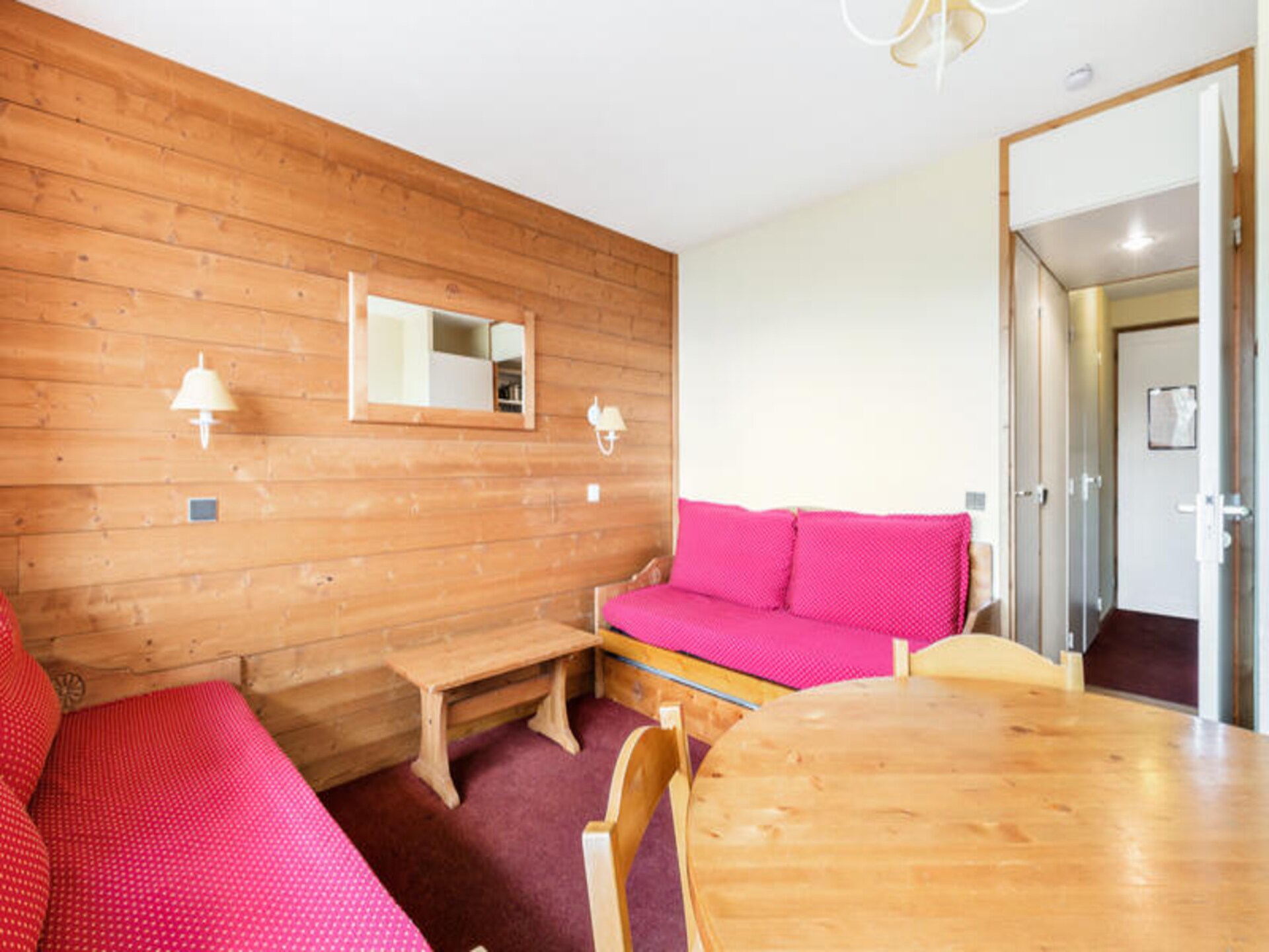 Knus appartement op de berghelling met balkon en valleizicht in Valmorel - foto 12