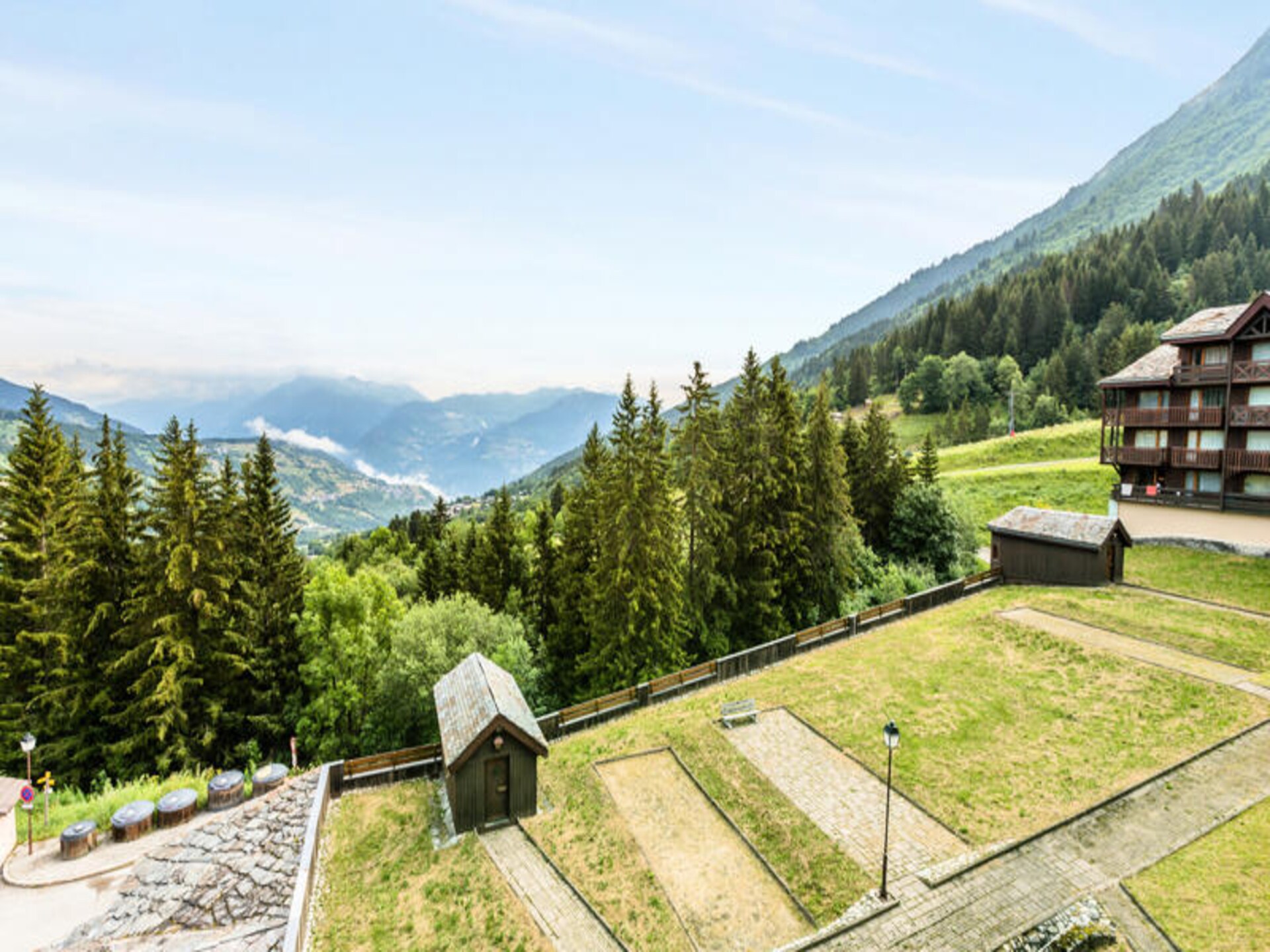 Knus appartement op de berghelling met balkon en valleizicht in Valmorel - foto 21