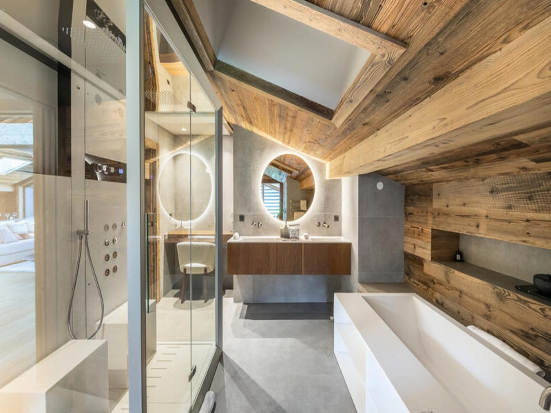 Penthouse voor 10 personen met uitzicht op de vallei in Megève - foto 25