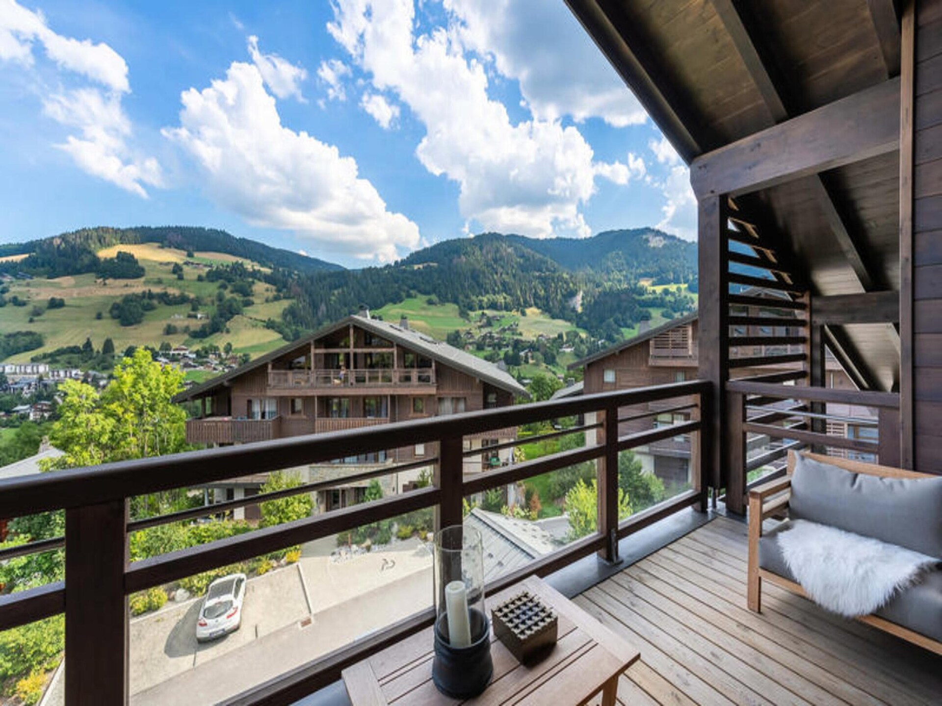 Penthouse voor 10 personen met uitzicht op de vallei in Megève - foto 31