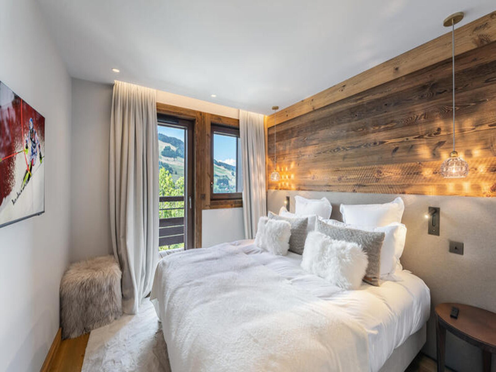 Penthouse voor 10 personen met uitzicht op de vallei in Megève - foto 18