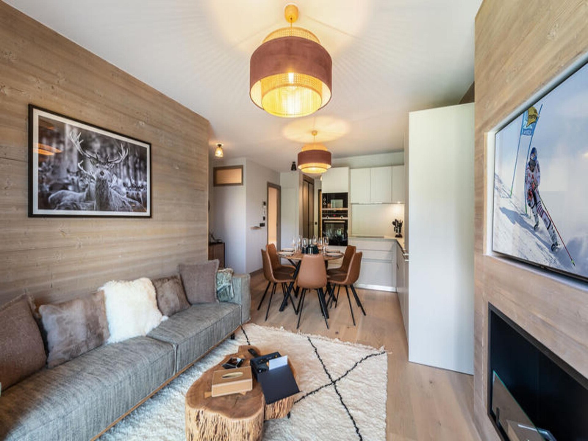 Ruim appartement in Megève met uitzicht, wellness en gratis shuttle - foto 12