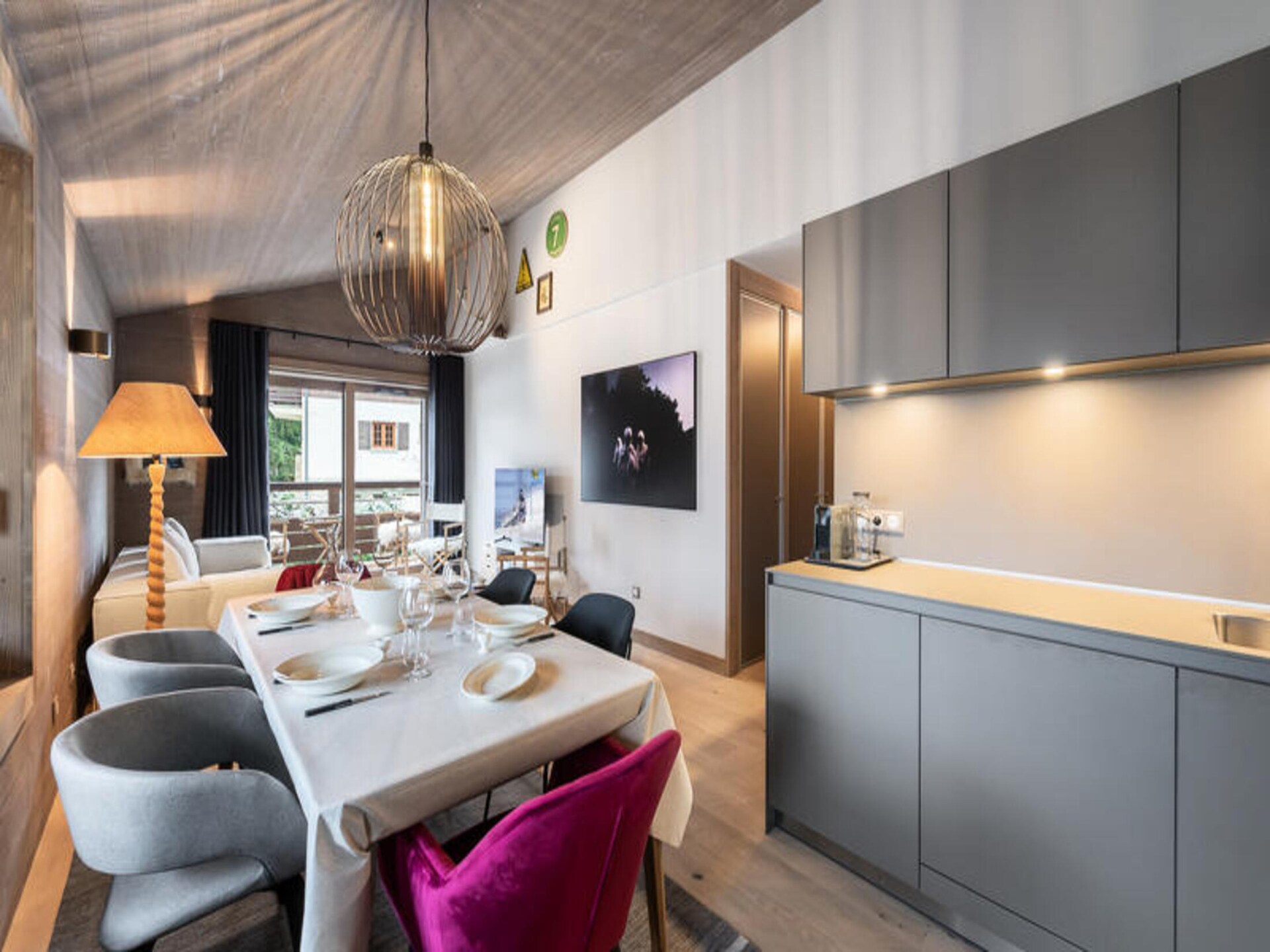 Modern appartement in Megève met zwembad, sauna en hamam - foto 4