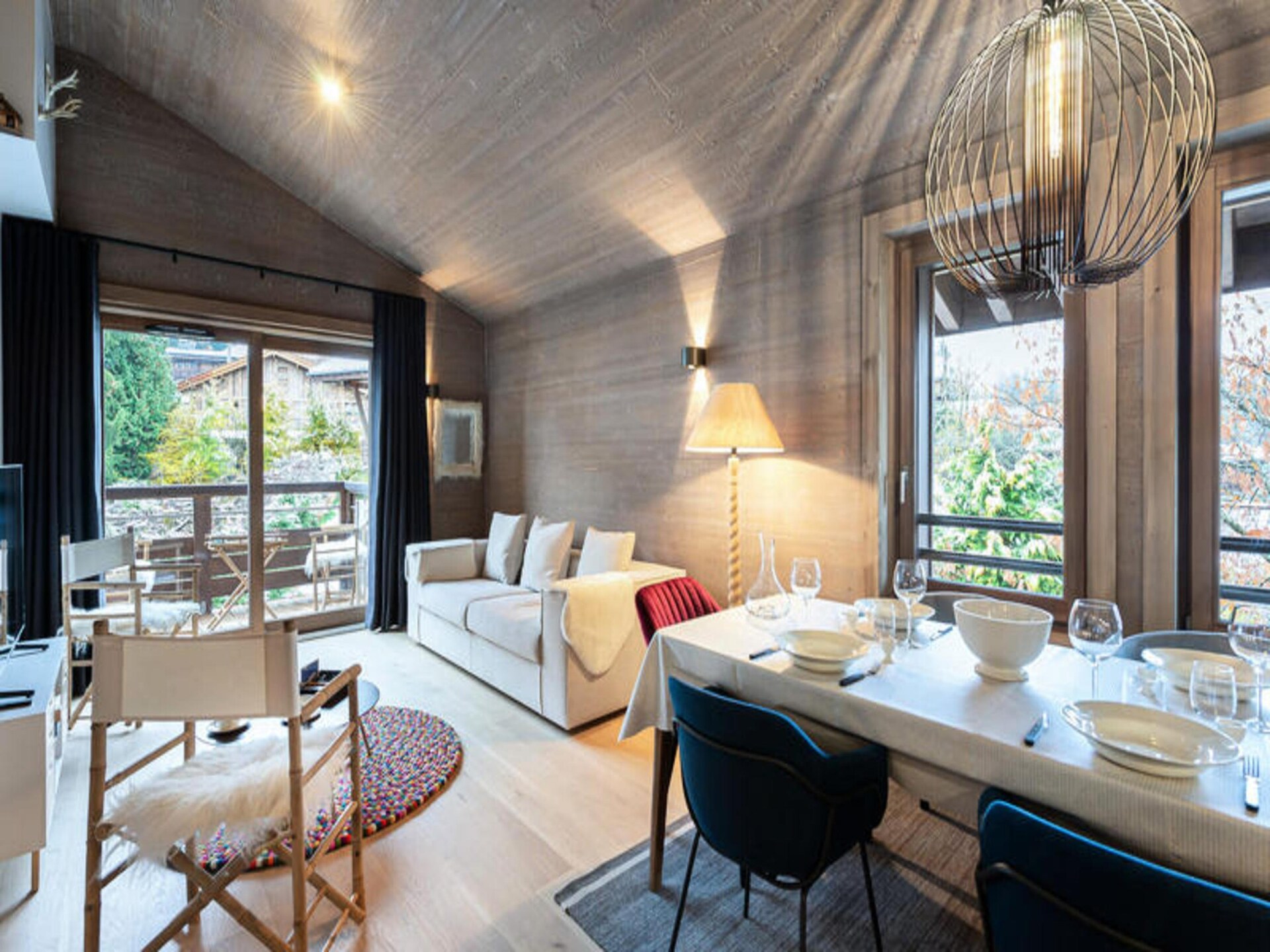 Modern appartement in Megève met zwembad, sauna en hamam - foto 14