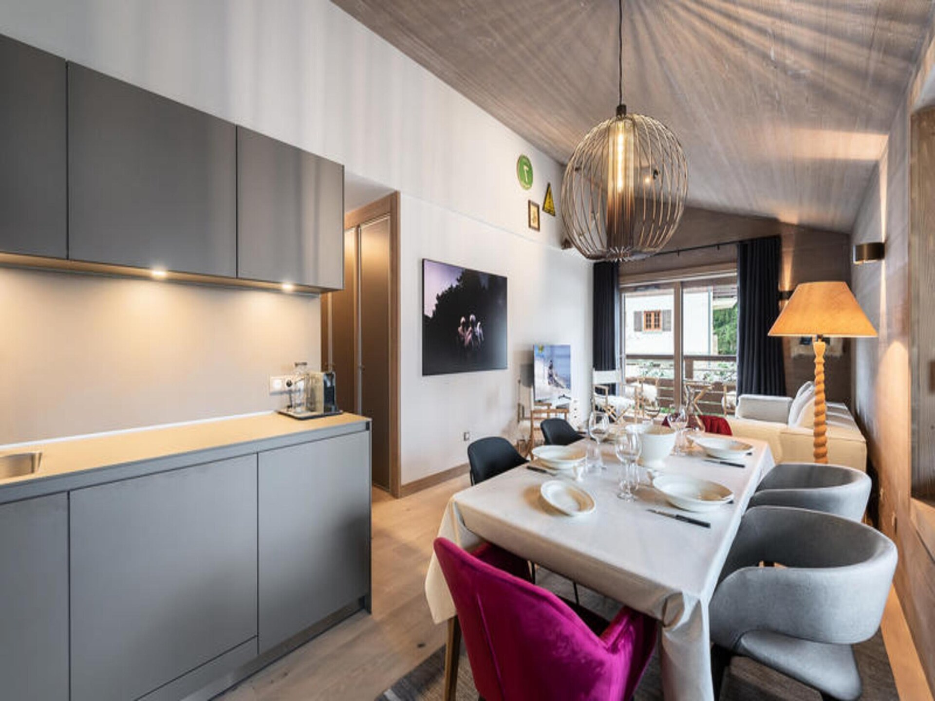 Modern appartement in Megève met zwembad, sauna en hamam - foto 15
