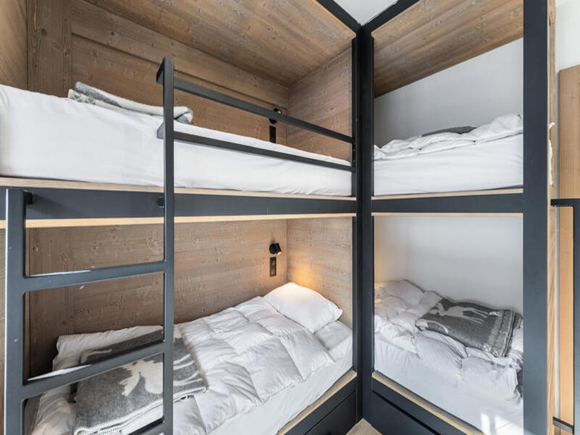 Ruim triplex appartement voor 10 personen met sauna, vlakbij de pistes van Megève - foto 6