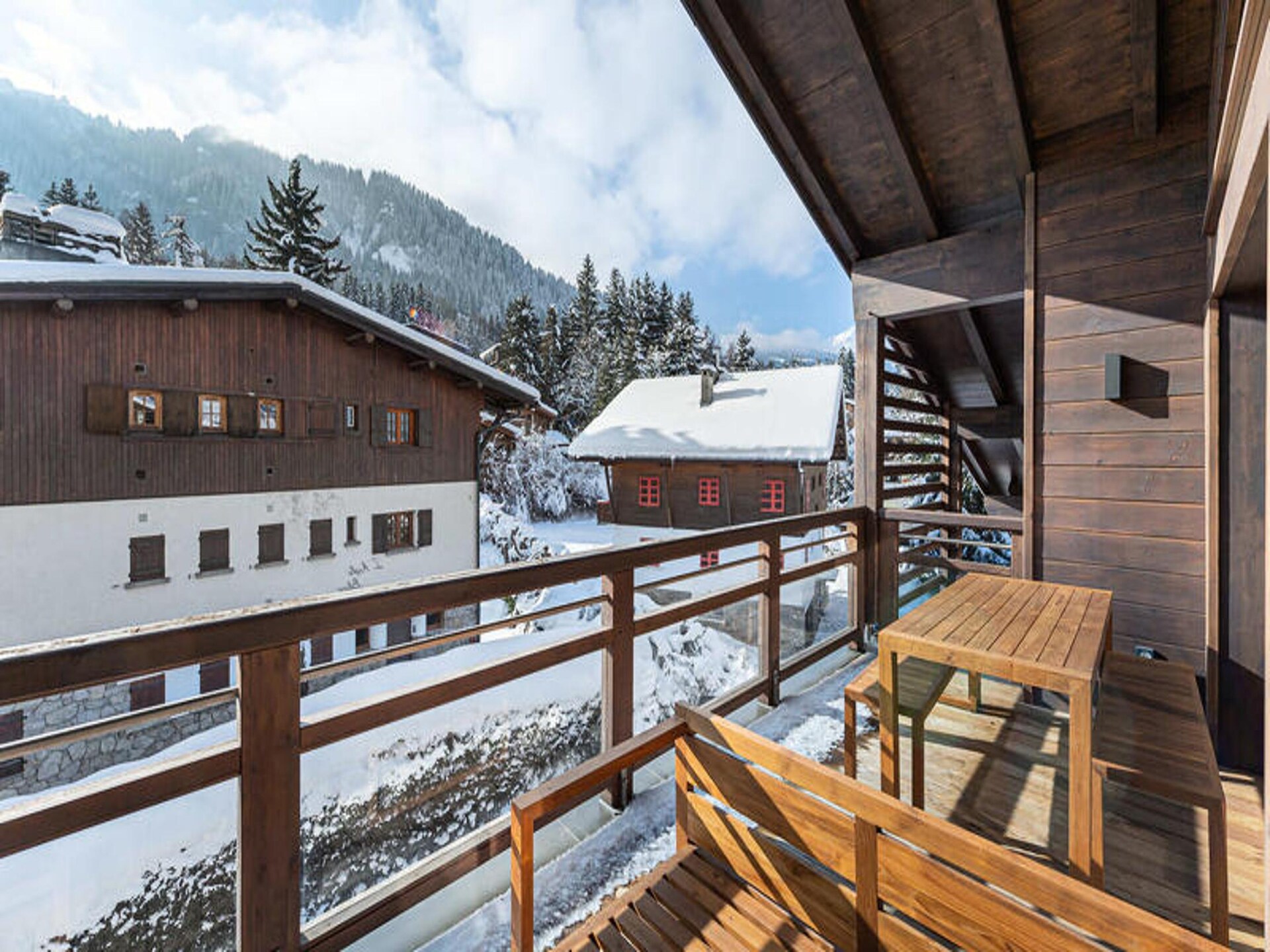 Ruim triplex appartement voor 10 personen met sauna, vlakbij de pistes van Megève - foto 9