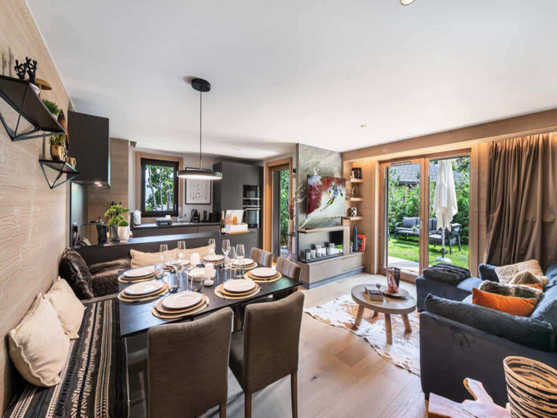 Luxe appartement 87m² met tuin, wellness & zwembad nabij Megève centrum - foto 30