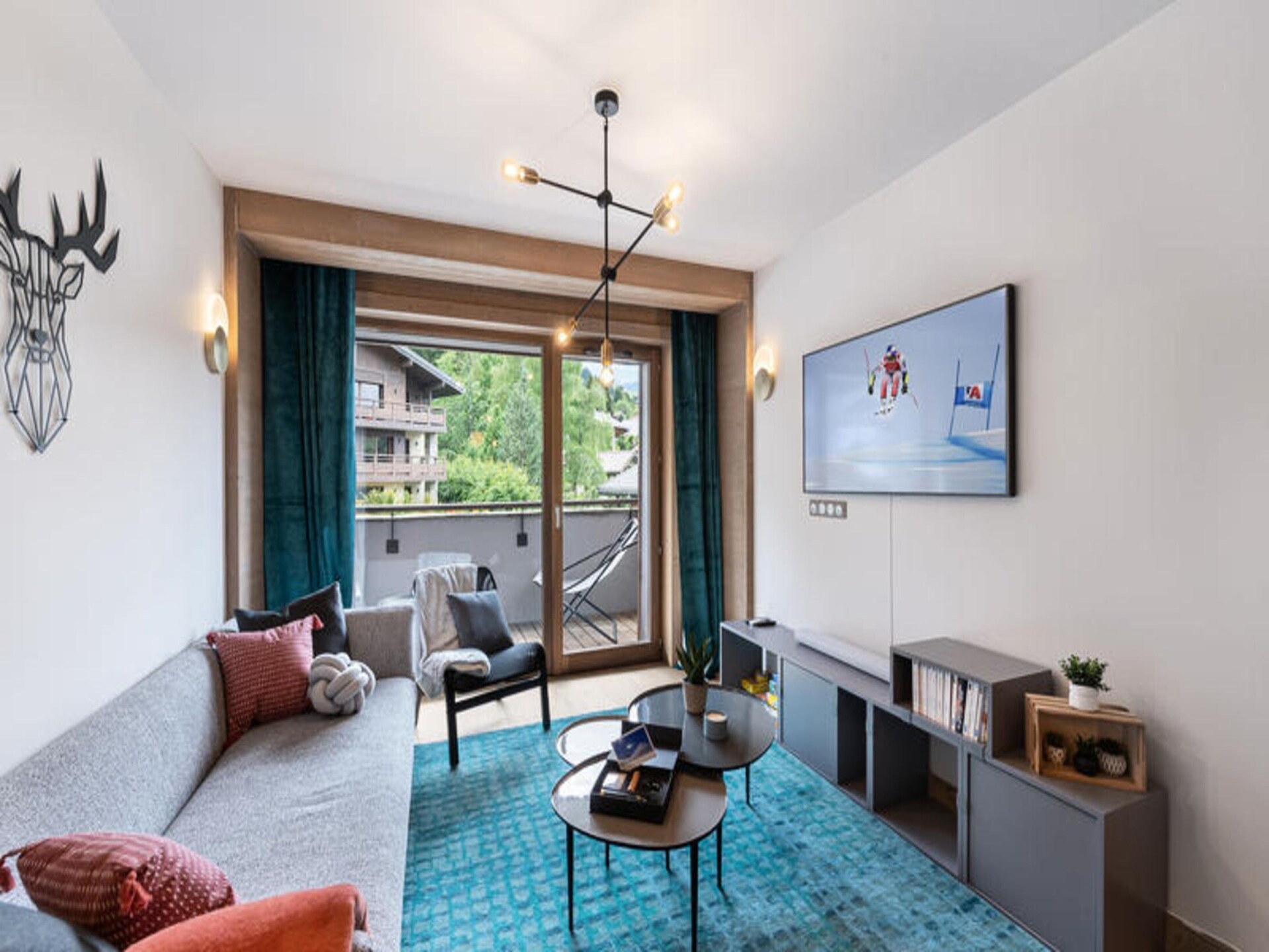 Modern appartement in Megève met uitzicht op de Mont-Blanc en wellness - foto 2