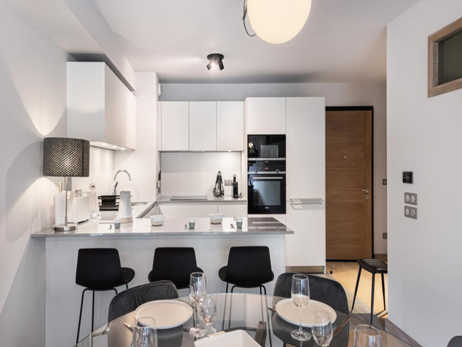 Modern appartement in Megève met uitzicht op de Mont-Blanc en wellness - foto 7