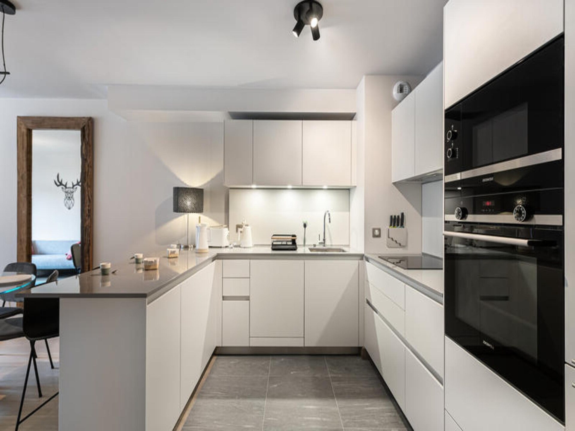 Modern appartement in Megève met uitzicht op de Mont-Blanc en wellness - foto 11