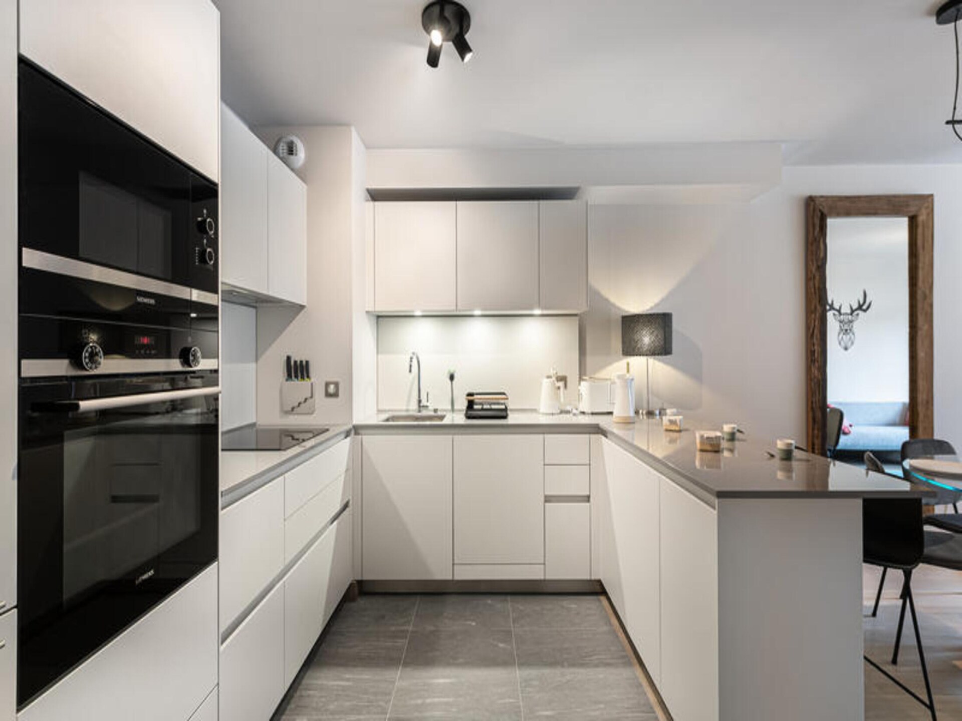 Modern appartement in Megève met uitzicht op de Mont-Blanc en wellness - foto 12