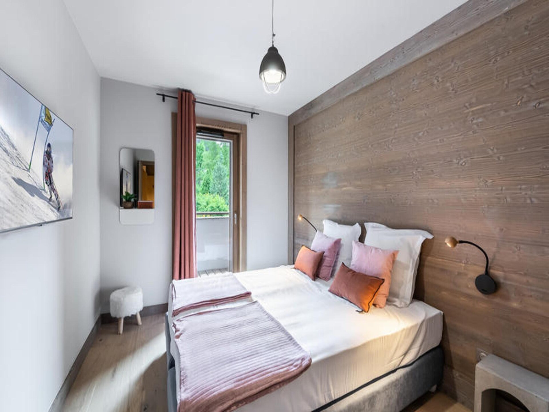 Modern appartement in Megève met uitzicht op de Mont-Blanc en wellness - foto 13