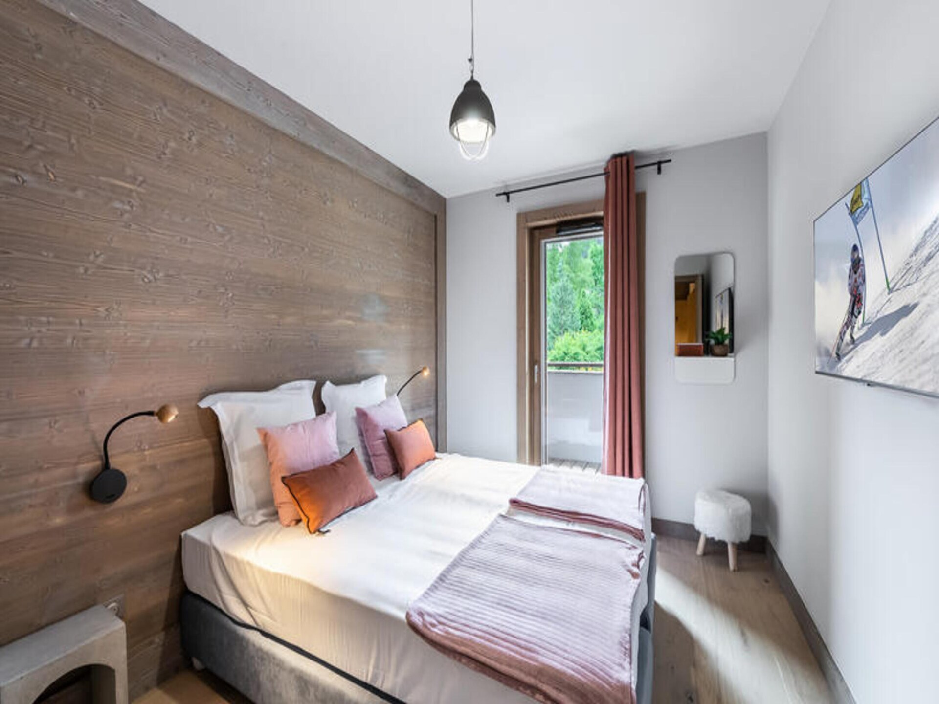 Modern appartement in Megève met uitzicht op de Mont-Blanc en wellness - foto 14