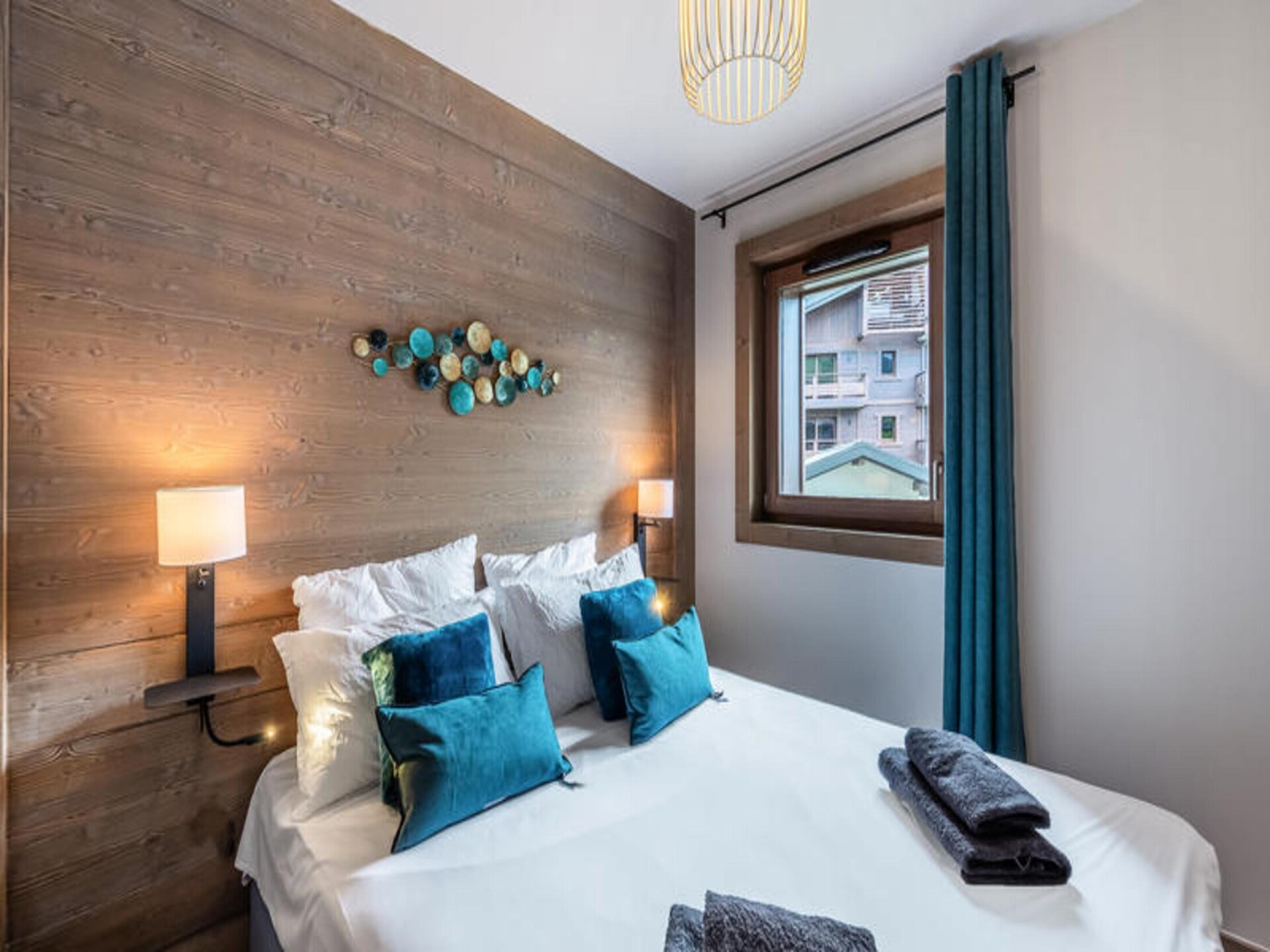 Modern appartement in Megève met uitzicht op de Mont-Blanc en wellness - foto 15
