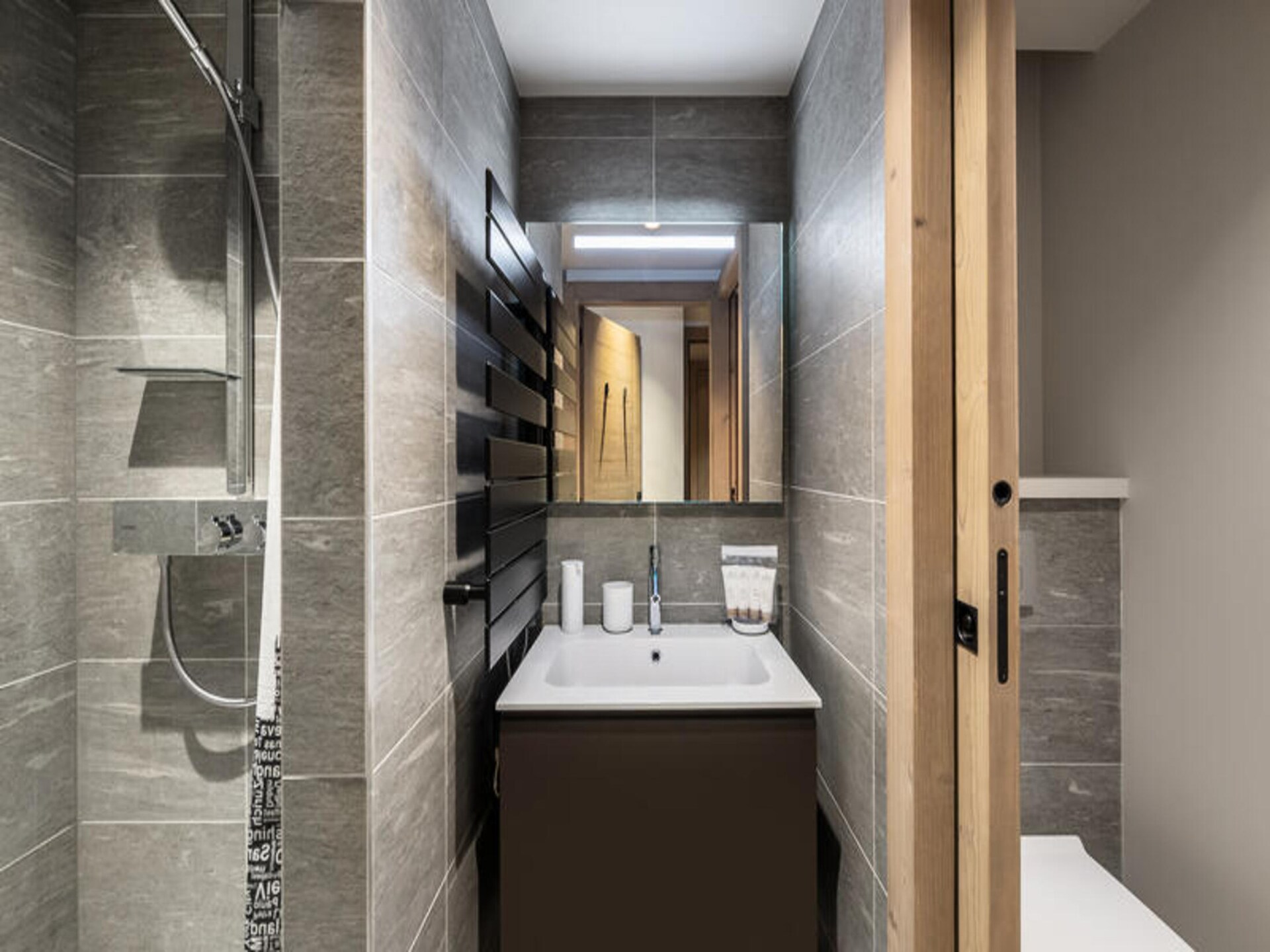 Modern appartement in Megève met uitzicht op de Mont-Blanc en wellness - foto 19