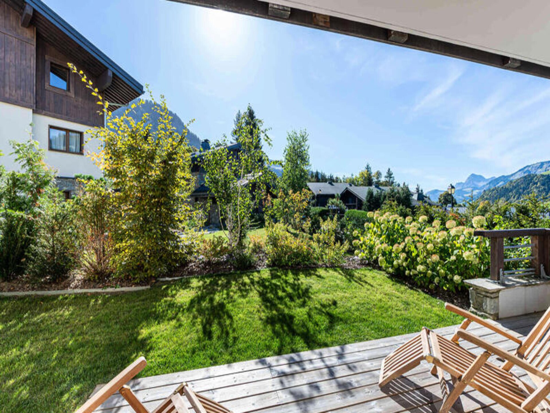 Luxe appartement Résidence Stallion C in Megève met wellness en ski-inn - foto 4