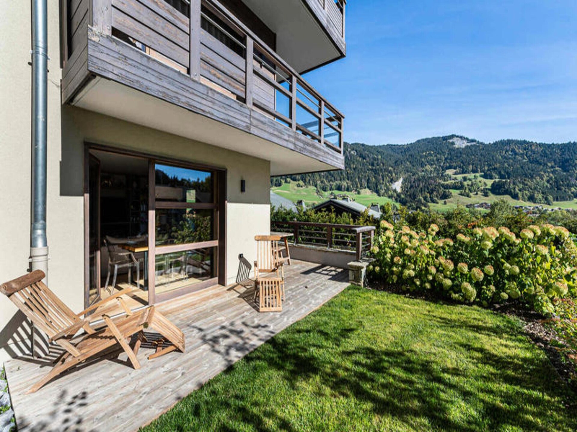Luxe appartement Résidence Stallion C in Megève met wellness en ski-inn - foto 22