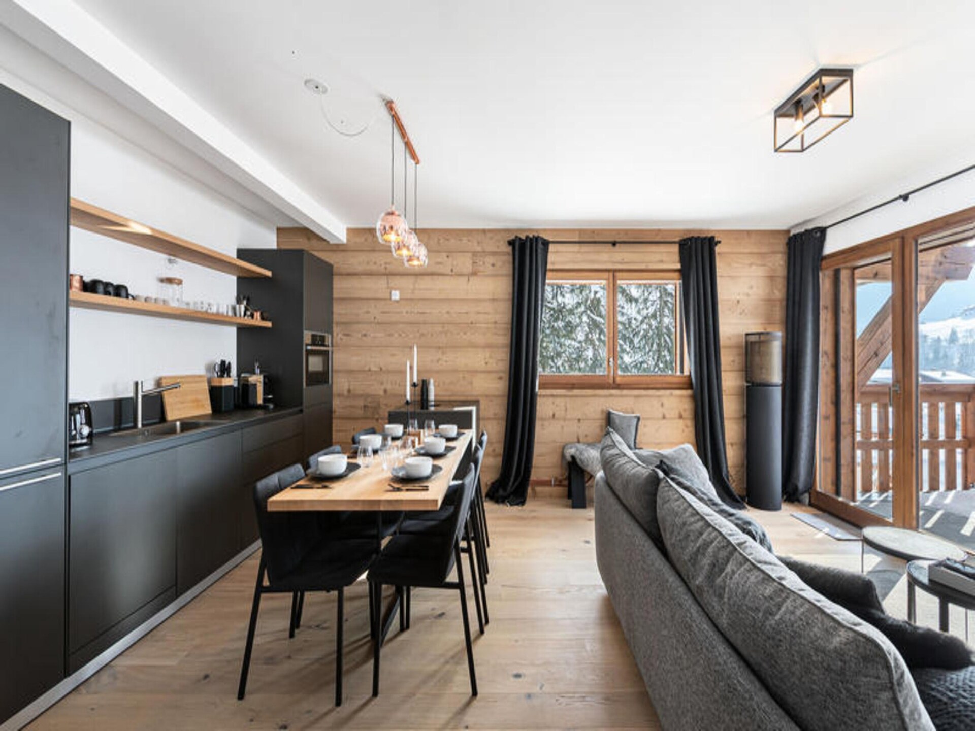 Licht appartement op zonnige heuvel met uitzicht op Rochebrune - foto 3