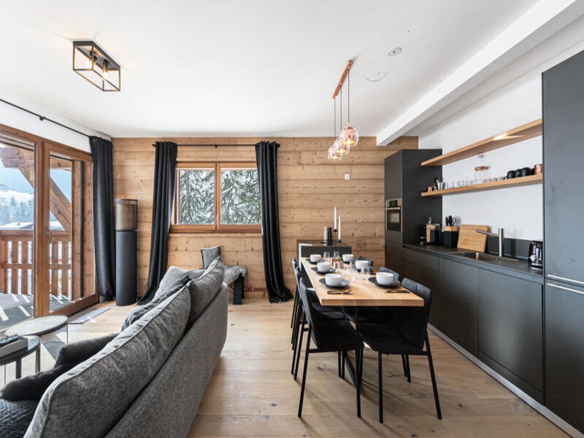 Licht appartement op zonnige heuvel met uitzicht op Rochebrune - foto 7