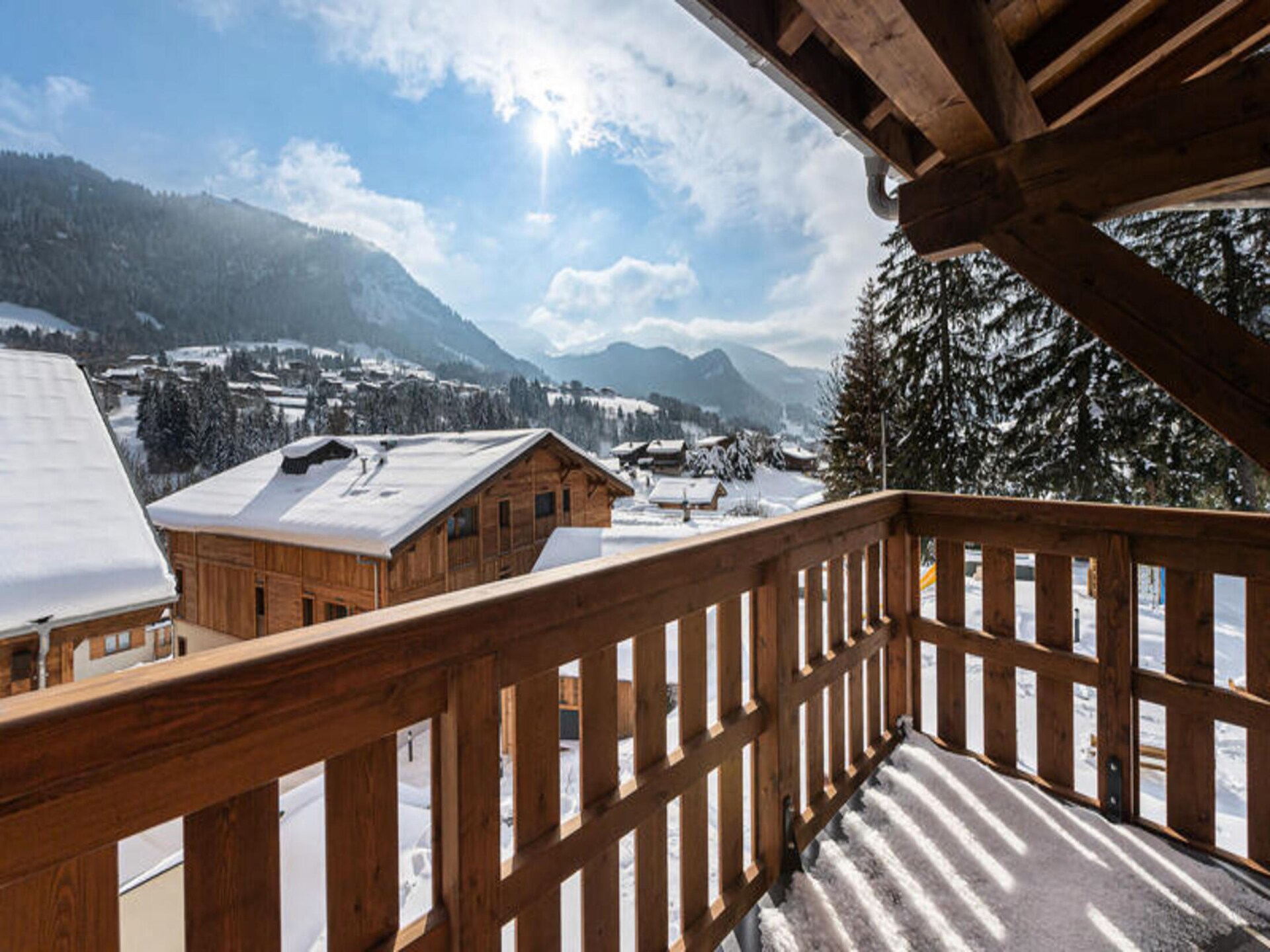 Licht appartement op zonnige heuvel met uitzicht op Rochebrune - foto 18
