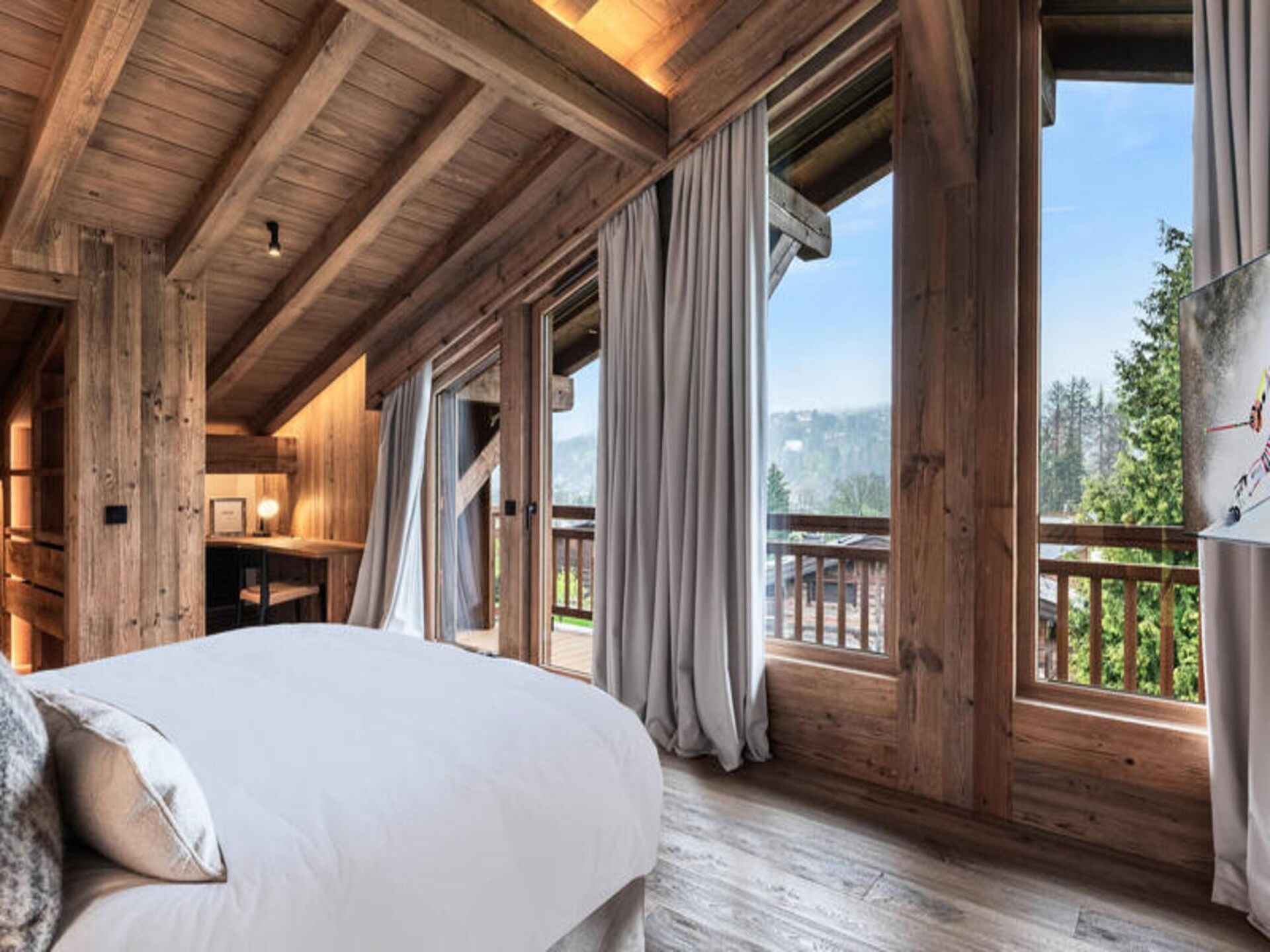 Luxe chalet voor 10 personen met spa & bioscoop in Megève - foto 5