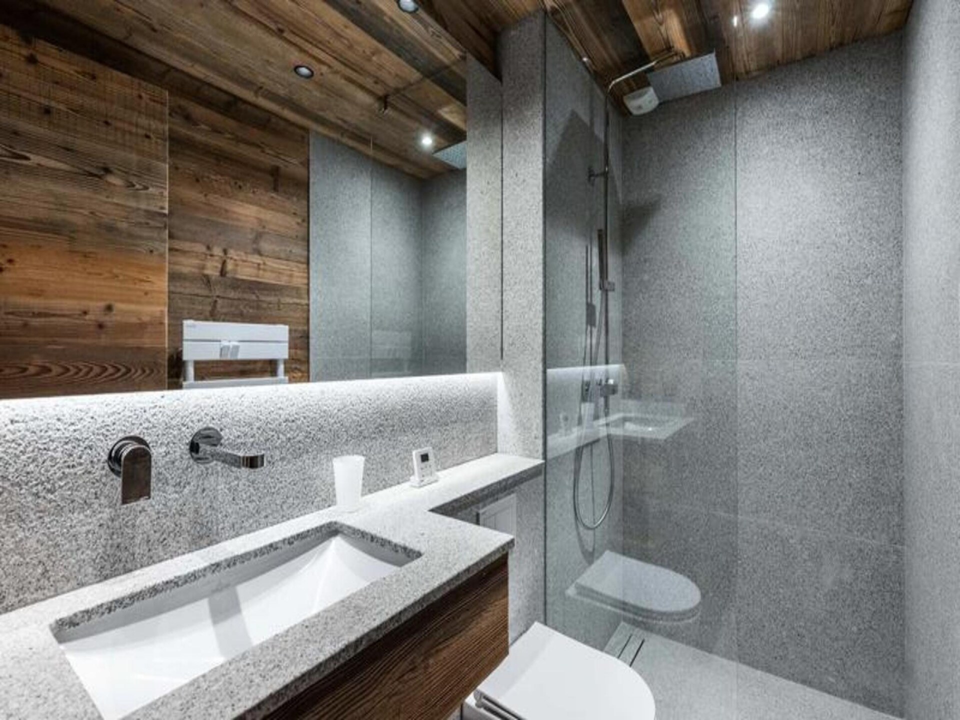 Luxe chalet voor 10 personen met spa & bioscoop in Megève - foto 9