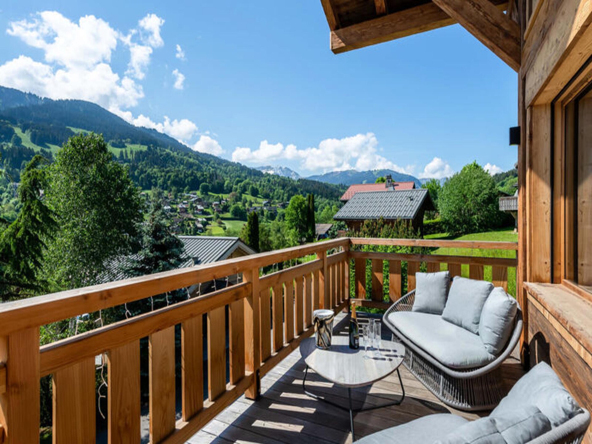 Ruim chalet-appartement voor 12 personen aan de piste in Megève - foto 25