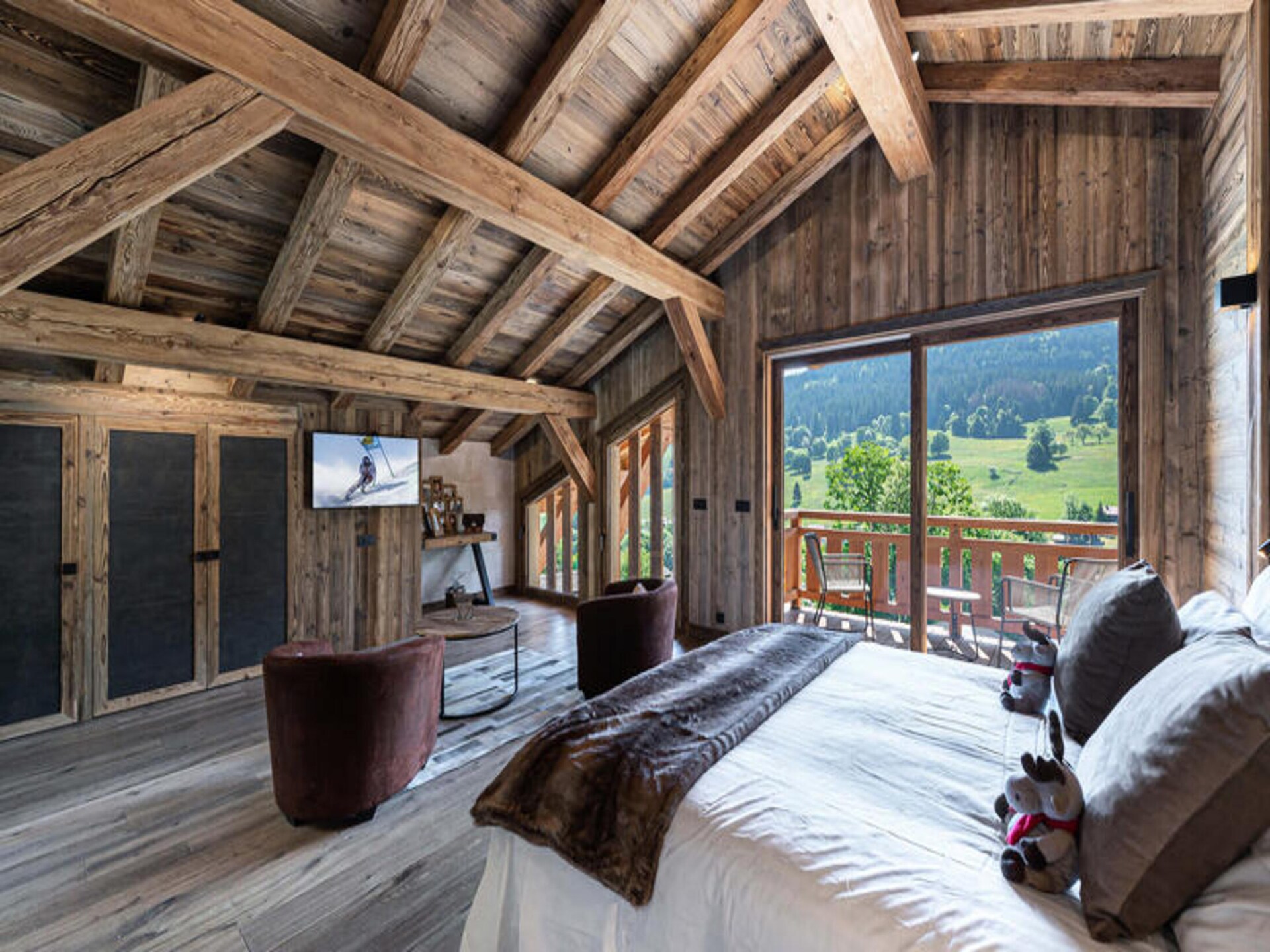 Ruim chalet-appartement voor 12 personen aan de piste in Megève - foto 9