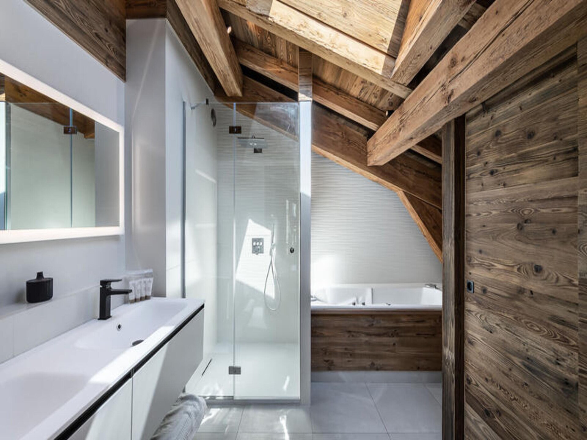 Ruim chalet-appartement voor 12 personen aan de piste in Megève - foto 17