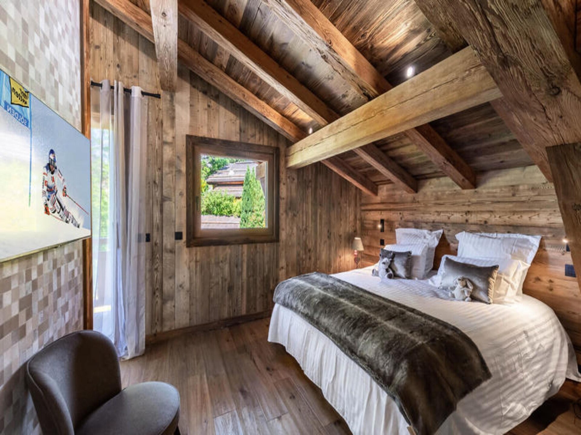 Ruim chalet-appartement voor 12 personen aan de piste in Megève - foto 28
